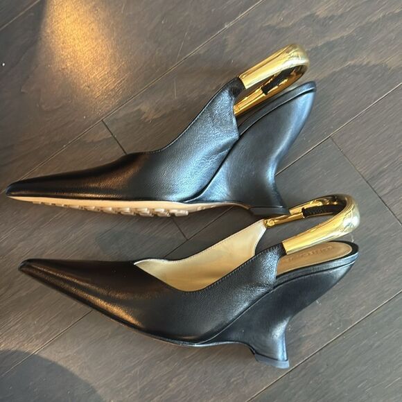 Bottega Veneta Black Heeled Shoes NWT - Picture 5 of 5